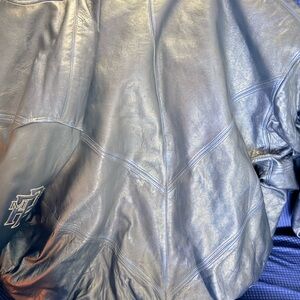 Pelle Pelle Silver Bomber Jacket with Futuristic Appeal